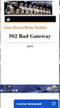 Mobile Screenshot of livescorebola.com